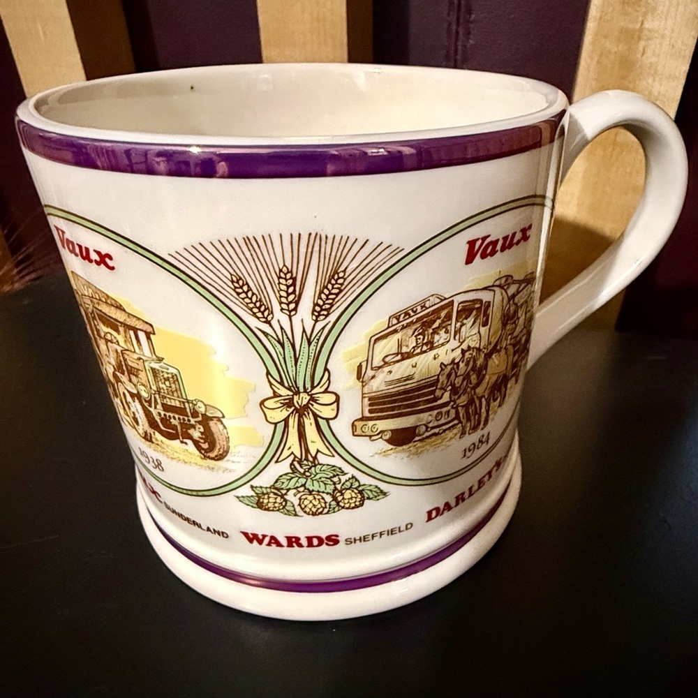 💥Vintage Wade PDM Collectible Vaux Ceramic Beer Tankard